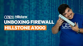 UNBOXING FIREWALL HILLSTONE A1000 [upl. by Nirre]