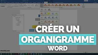 ✅ Comment Créer un ORGANIGRAMME avec WORD en 5 minutes  TUTORIEL [upl. by Massarelli282]