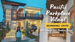 Full House Tour 5Bedroom House and Lot for Sale in Pacific Parkplace Village Dasmarinas Cavite [upl. by Eetak]