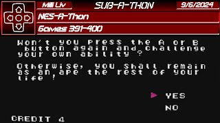 M Is this game threatening me  NESAThon [upl. by Hodgson518]