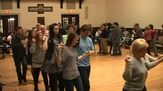 Irish Dance and Céilí Stack of Wheat  Callaghans Hornpipe  Boston College [upl. by Dearr]