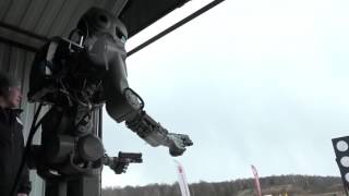 Russian Robot FEDOR Learns To Shoot Glocks [upl. by Guy753]