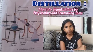 Distillation MethodAppratusProcess Simple Discription distillation science [upl. by Neelik]