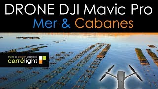 Drone DJI Mavic Pro  Cabanes de Gouville  Mer 2  Manche vue du Ciel  France [upl. by Yrtua]