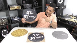 DJ Slipmats  Slip Bladez DJHenrayCustomscom [upl. by Onivla]