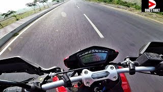 Ducati Hypermotard 939 Braking Test Acceleration Exhaust Note [upl. by Mosa]