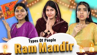 Types of People During Pran Pratishtha Ceremony  Ram Mandir Ayodhya  Anaysa [upl. by Adnamra222]