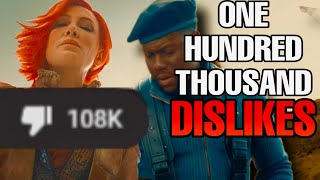 Borderlands Movie Trailer Surpasses 100000 Dislikes [upl. by Sneve]