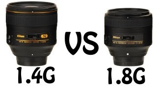 Nikon 85mm 14G vs 18G [upl. by Kitty363]