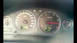 Volvo V70 24d Acceleration 0  110 kmh [upl. by Indira]