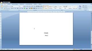 TUTORIAL Como fazer trabalho no Word [upl. by Adriena]