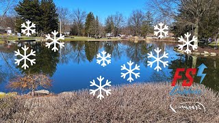 Pond Fishing For Crappie amp Perch in Cold Weather [upl. by Needan]