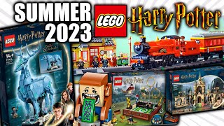 All LEGO Harry Potter Summer sets 2023 CompilationCollection Speed Build [upl. by Sauncho]