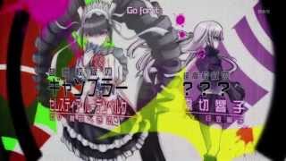 Danganronpa  The Animation Opening OP SUBBED HD  quotNever Say Neverquot [upl. by Verney]