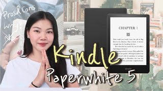 Kindle Paperwhite 5  ซื้อดีมั้ย เหมาะกับใคร ใช้ยังไง [upl. by Trimble]