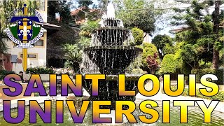 Saint Louis University at Baguio City Walktour  One of the Best Universities in Baguio City PH 🇵🇭 [upl. by Yazbak]