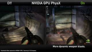 Cryostasis PhysX on vs PhysX off videocomparsion PCGHde [upl. by Rooke364]