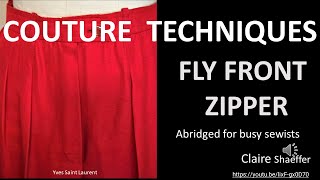 Fly Front Zipper Abridged Untitled video [upl. by Stringer18]