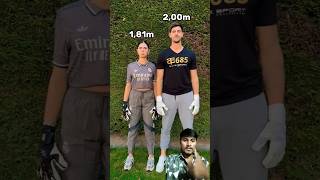 MY HEIGHT vs COURTOIS 📏shorts challenge [upl. by Emiolhs]