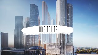 ЖК One Tower  САМОЕ ВЫСОКОЕ ЗДАНИЕ ЕВРОПЫ  Май 2021  4К [upl. by Nalyt346]