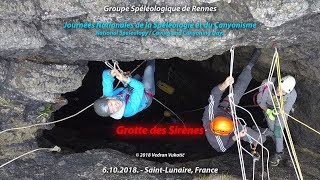 Spéléo Grotte des Sirènes  SaintLunaire [upl. by Nara]