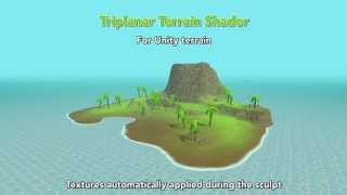 Demo Triplanar Terrain Shader [upl. by Swain]