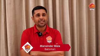 Pre Match Interview ft Manvinder Bisla  Gujarat Giants  Legends League Cricket [upl. by Yenaled]