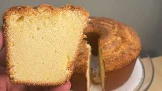 Easiest Pound Cake Recipe Ever Foolproof 2Step Pound Cake Recipe [upl. by Laris]