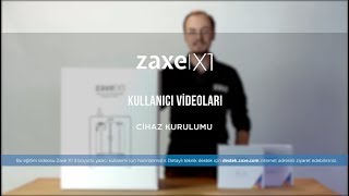 Zaxe X1 Cihaz Kurulumu ve Filament Yükleme Nasıl Yapılır Zaxe [upl. by Ellenrahc]