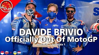 Davide Brivio Lepas MotoGP Dan Suzuki Ecstar Ke F1 MotoGP 2021  Race GP [upl. by Akenal]