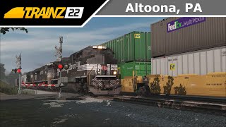 Trainz 2022  Altoona PA [upl. by Gladstone283]