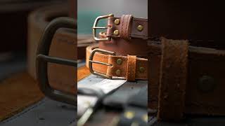 jkbootsusa Leather belts handmade in the USA jkboots [upl. by Weksler]