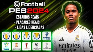 🎮 O NOVO PES 2024 GRÁTIS no XBOX 360 Atualização JULHO LIBERADO ✔️ EUROPA BRASILEIRO LIGAS e mais [upl. by Milan16]