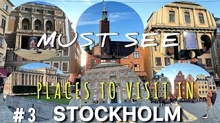 5 MUST SEE Places in Stockholm for a Day tour EuropeTravelVlog IndianInEurope europeonabudget [upl. by Ecnerrat]