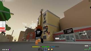 Roblox Da Hood Antagonist Lock Clip [upl. by Rube]