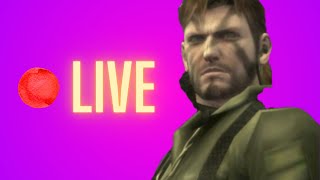 Experience the live tactical espionage of MGS 3 Snake Eater Live Stream No Commentary part 2 [upl. by Ynnad587]