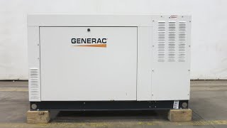 Generac QT45 45 kW natural gas  propane generator 24L engine 79 Hrs Yr 2009  CSDG  3554 [upl. by Northey332]