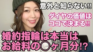 意外と知らない婚約指輪の裏話 [upl. by Nogam]