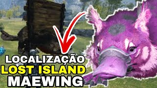 COMO DOMAR MAEWING LOST ISLAND LOCALIZAÇÃO ARK SURVIVAL EVOLVED [upl. by Attenweiler330]