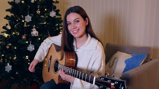 Jingle Bell Rock  Gabriella Quevedo Fingerstyle Guitar Cover [upl. by Tawney]