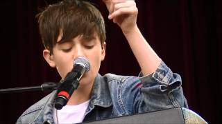 Sunshine and City Lights Greyson Chance LIVE August 29 2012 Vancouver BC PNE FIRST ROW AND HD [upl. by Anastice670]