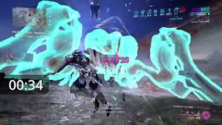 Profit Taker in 1m 01s 867ms on PS4  Warframe Speedrun [upl. by Ainoyek]