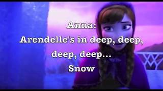 For the First Time in Forever Reprise  Kristen Bell Idina Menzel with Anna and Elsa lyrics [upl. by Dahaf]