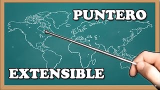 Puntero Extensible Para Pizarra [upl. by Nylatsirk]