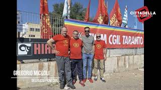 06112024 Buongiorno Taranto  Gregorio Miccoli delegato Fiom Cgil per Hiab [upl. by Nnateragram]