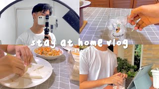 stay at home vlog  aesthetic ☁️ [upl. by Terris517]