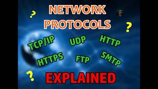 Networking Protocols Explained  What Are TCPIP UDP HTTP SMTP FTP [upl. by Fakieh]