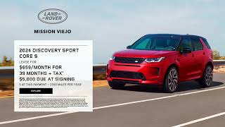 Lease a 2024 Land Rover Discovery Sport  Land Rover Mission Viejo [upl. by Lattonia]