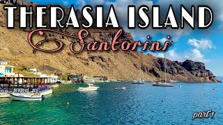 🇬🇷 GREECE Featuring THERASIA ISLAND of SANTORINI Part1 🏝 [upl. by Reldnahc]