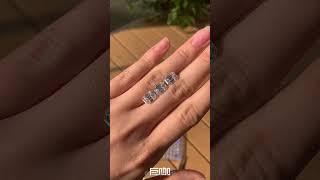 EF color emerald cut moissanite wholesale for jewelry making moissanite [upl. by Cherian]